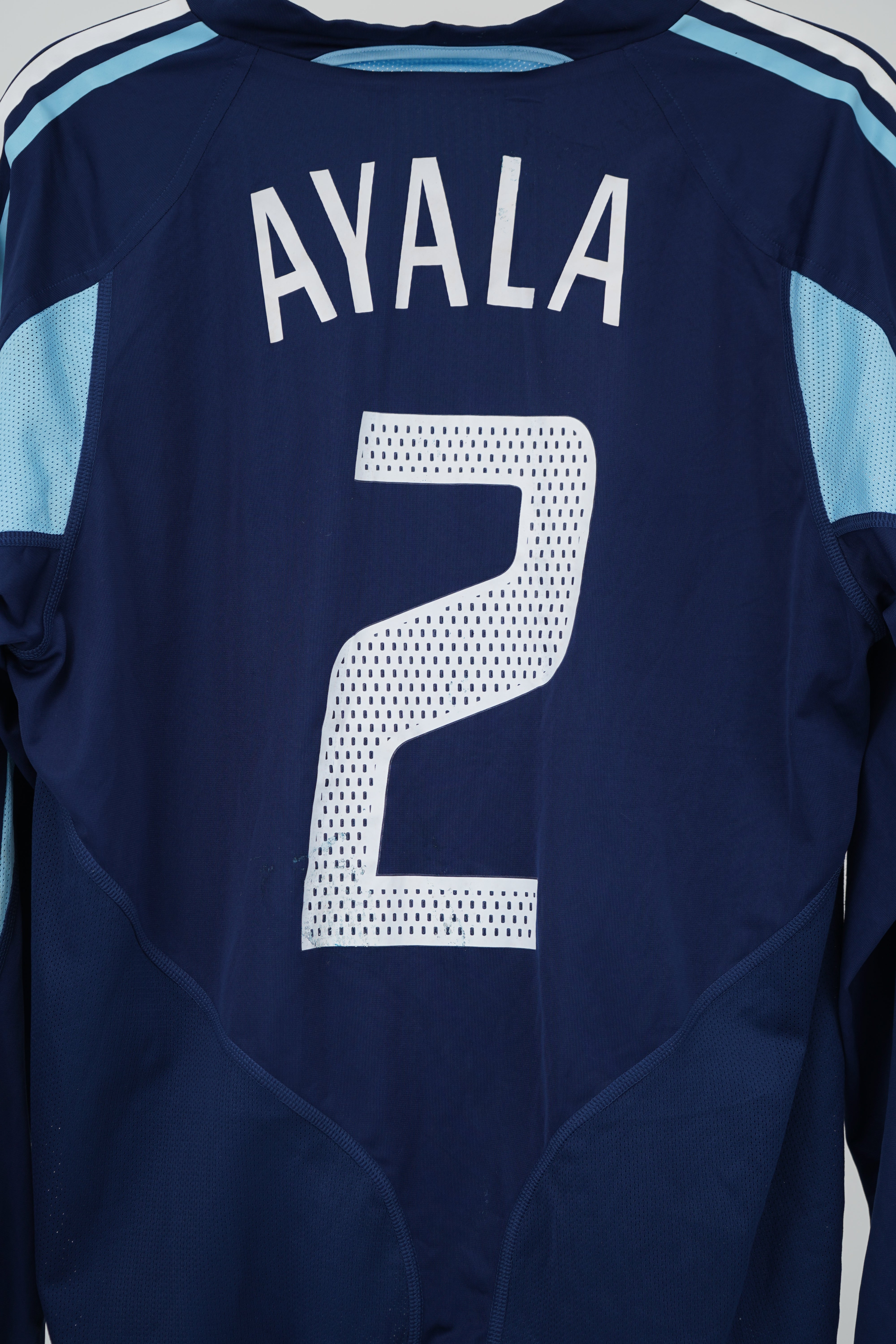(Matchworn) Argentina Olympics Away 2004 #2 Ayala