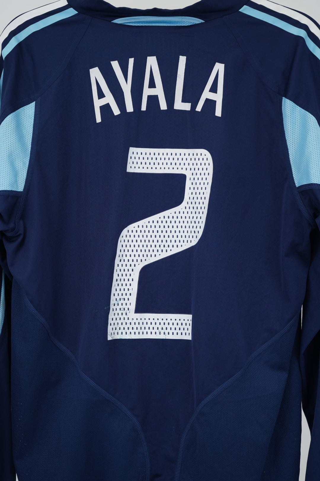 (Matchworn) Argentina Olimpiadas Visitante 2004 2 Ayala - The Football Room Mty