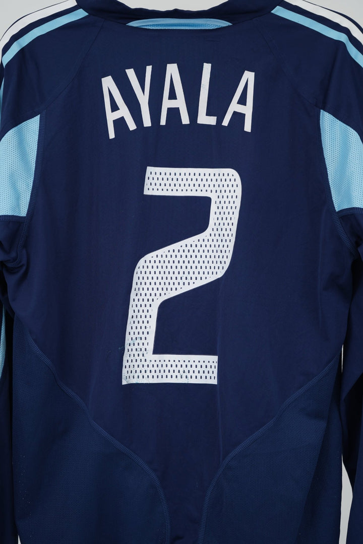 (Matchworn) Argentina Olimpiadas Visitante 2004 2 Ayala - The Football Room Mty
