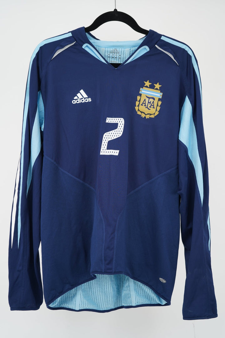 (Matchworn) Argentina Olimpiadas Visitante 2004 2 Ayala - The Football Room Mty