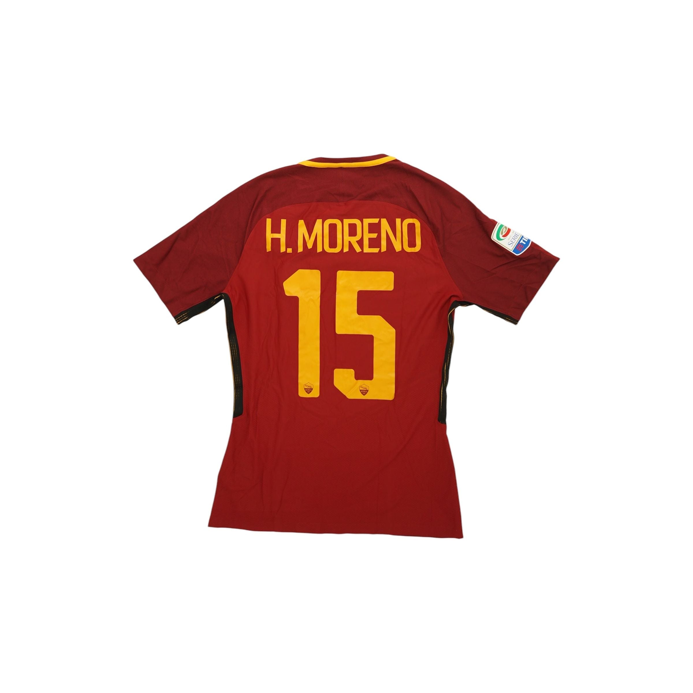 (Matchworn) Roma 2017-18 Local Moreno #15