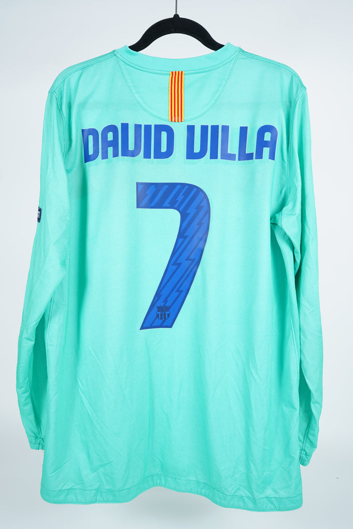 Barcelona 2010-2011 David Villa #7 - XL (8/10)