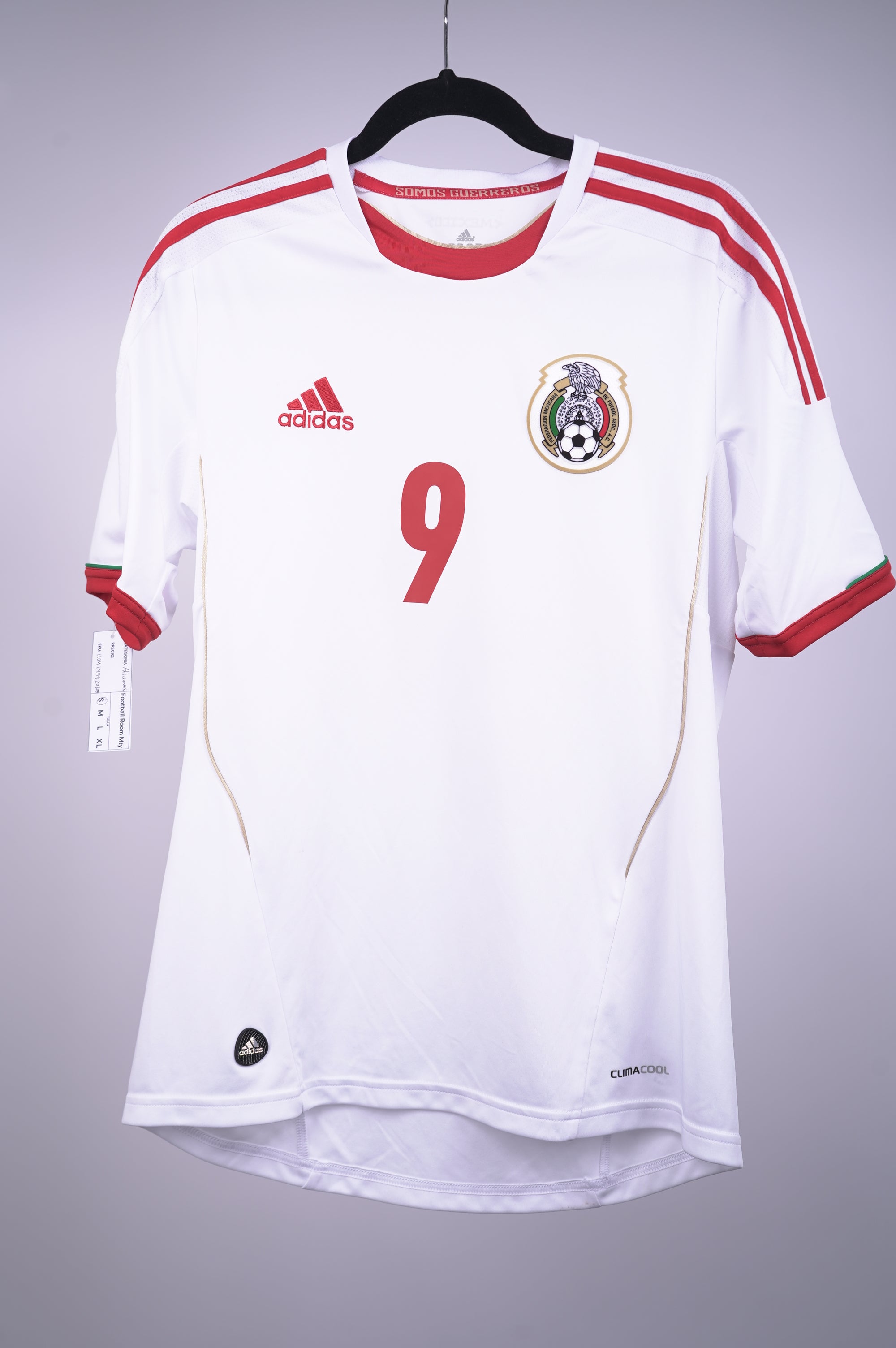 (Player Issue) México 2013 Raul Jimenez #9 Copa Confederaciones