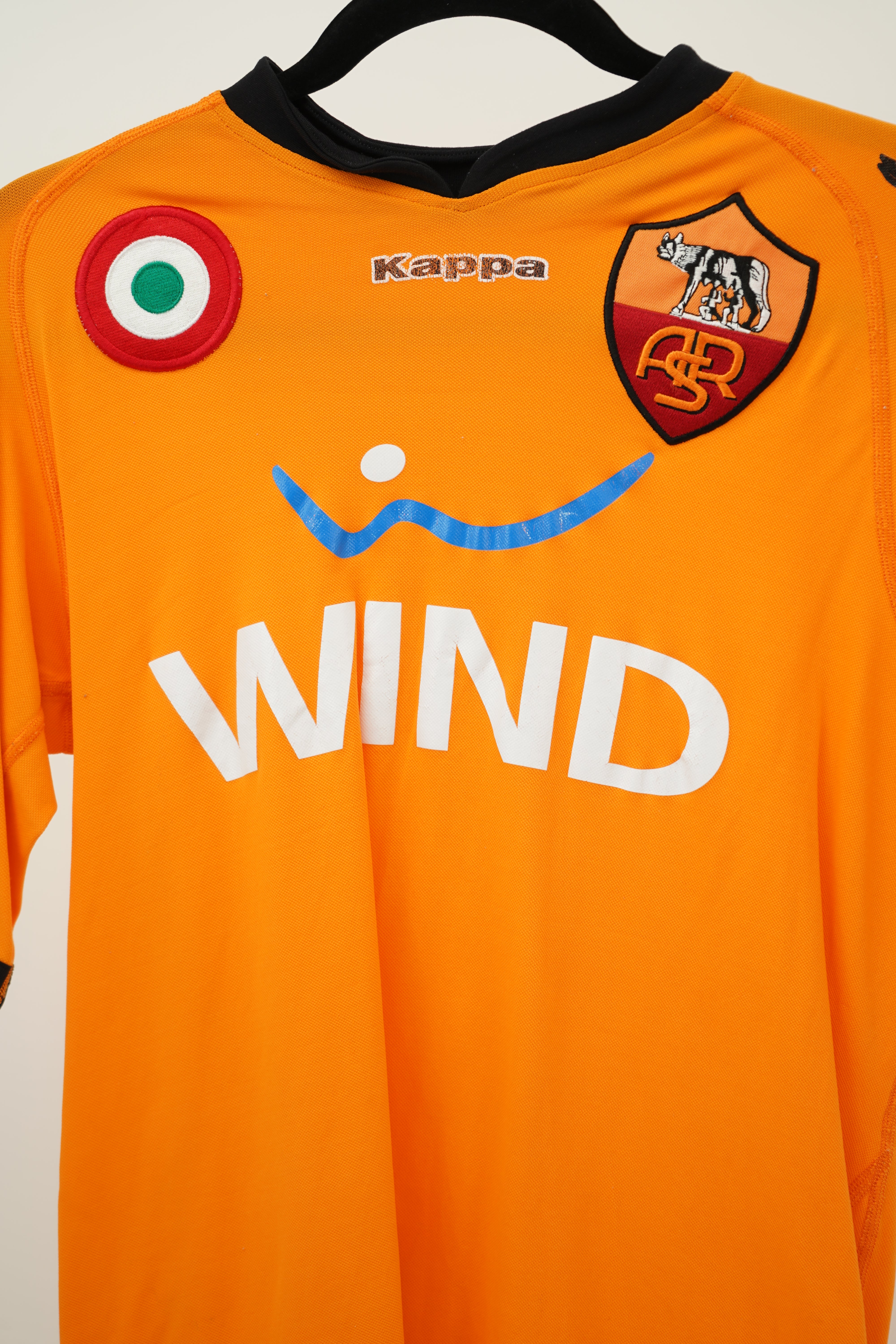 Roma Goalkeeper 2007-2008 w/ Coppa Italia patch