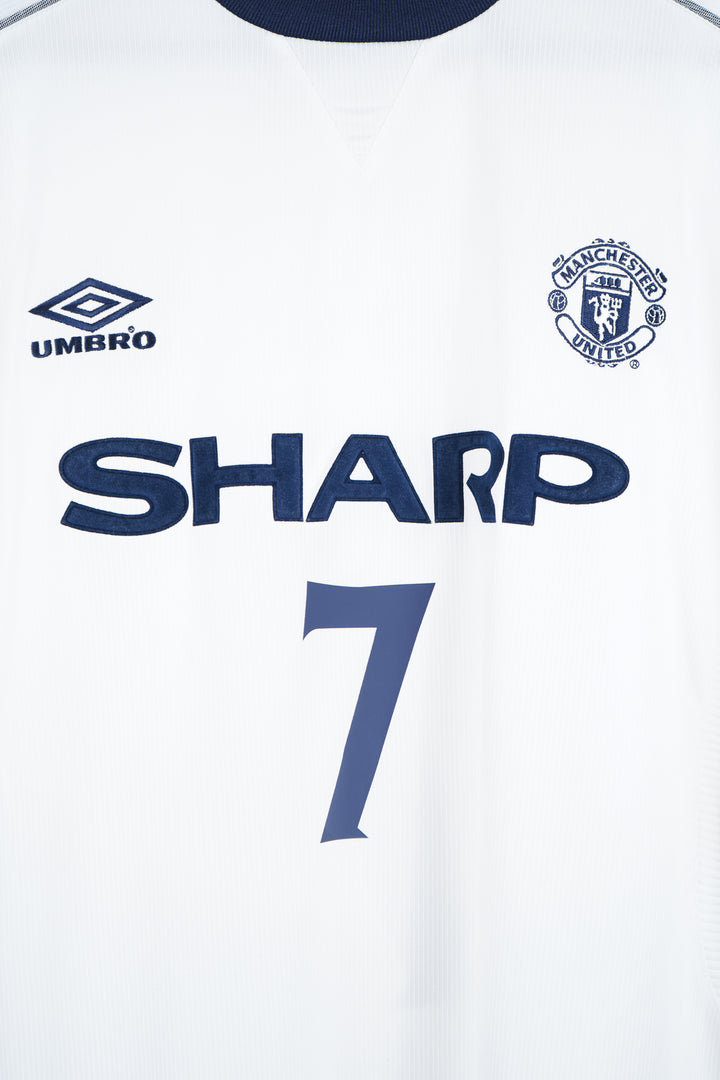 Manchester United 1999-2000 #7 Beckham - XL (8/10)