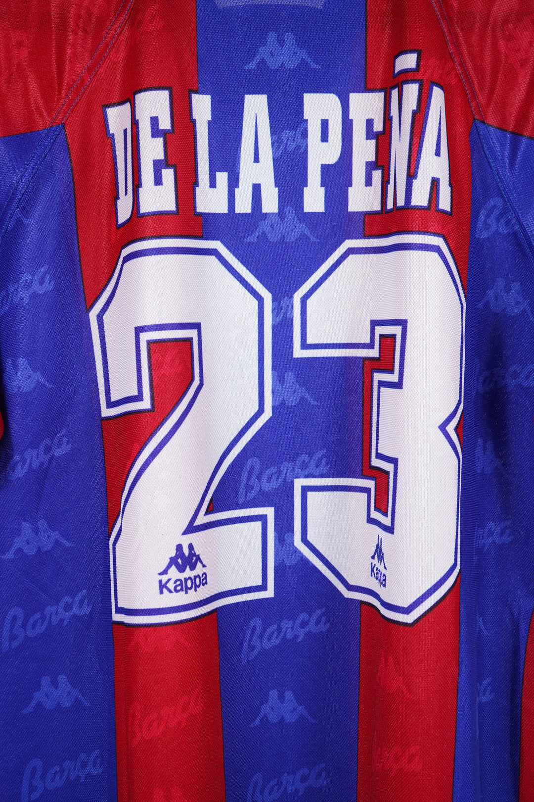 (Matchworn) Barcelona 1996 De la Peña #23 - M (9/10)