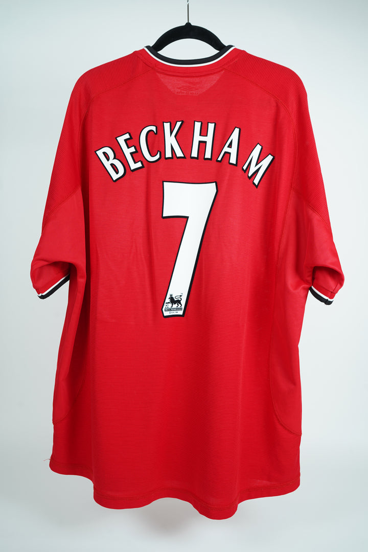 Manchester United 2001-2002 #7 Beckham - XXL (8/10)