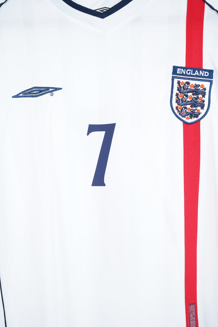 Inglaterra 2002 #7 Beckham - L (9/10)