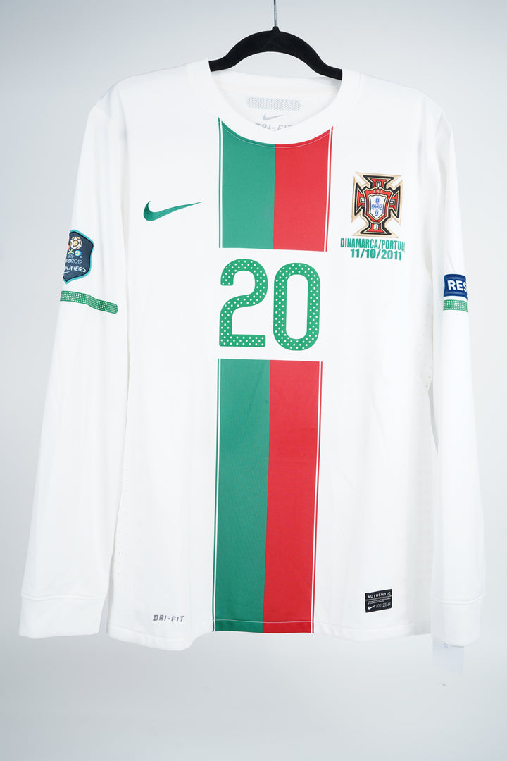 (Matchworn) Portugal 2011 Carlos Martins 20 - M (7/10)