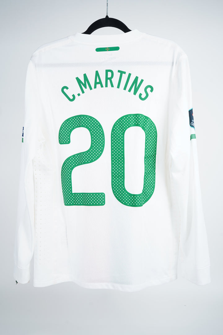(Matchworn) Portugal 2011 Carlos Martins 20 - M (7/10)