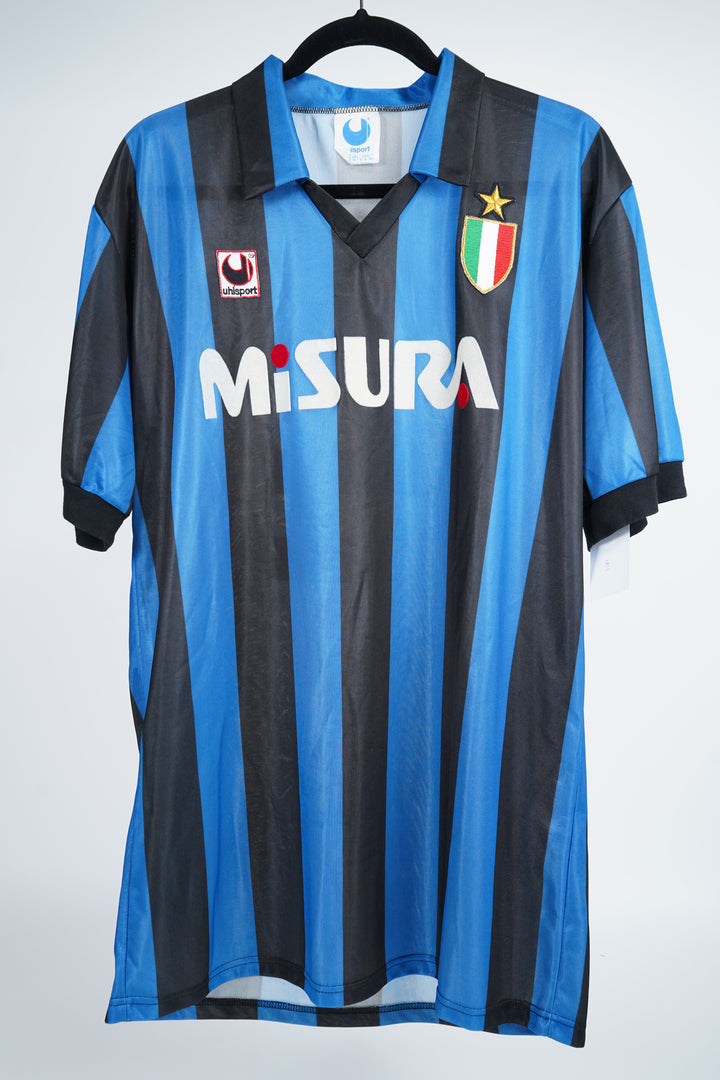 (Matchworn) Inter de Milan 1990-91 #14 - XL (7/10)