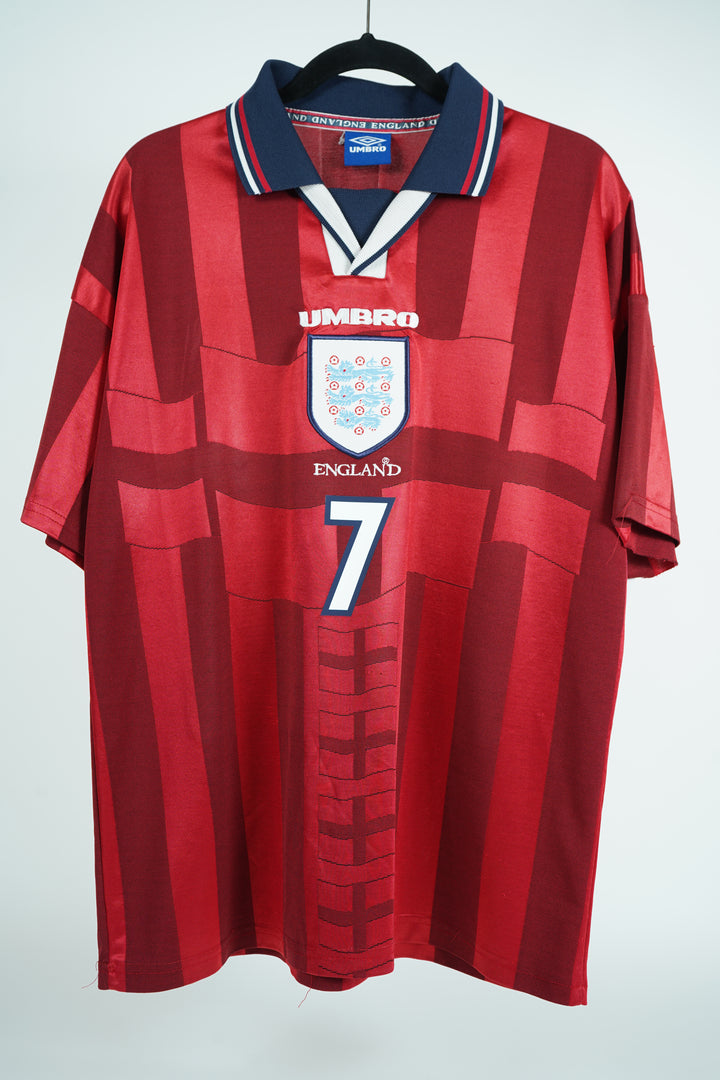 Inglaterra 1998 #7 Beckham - M (8/10)