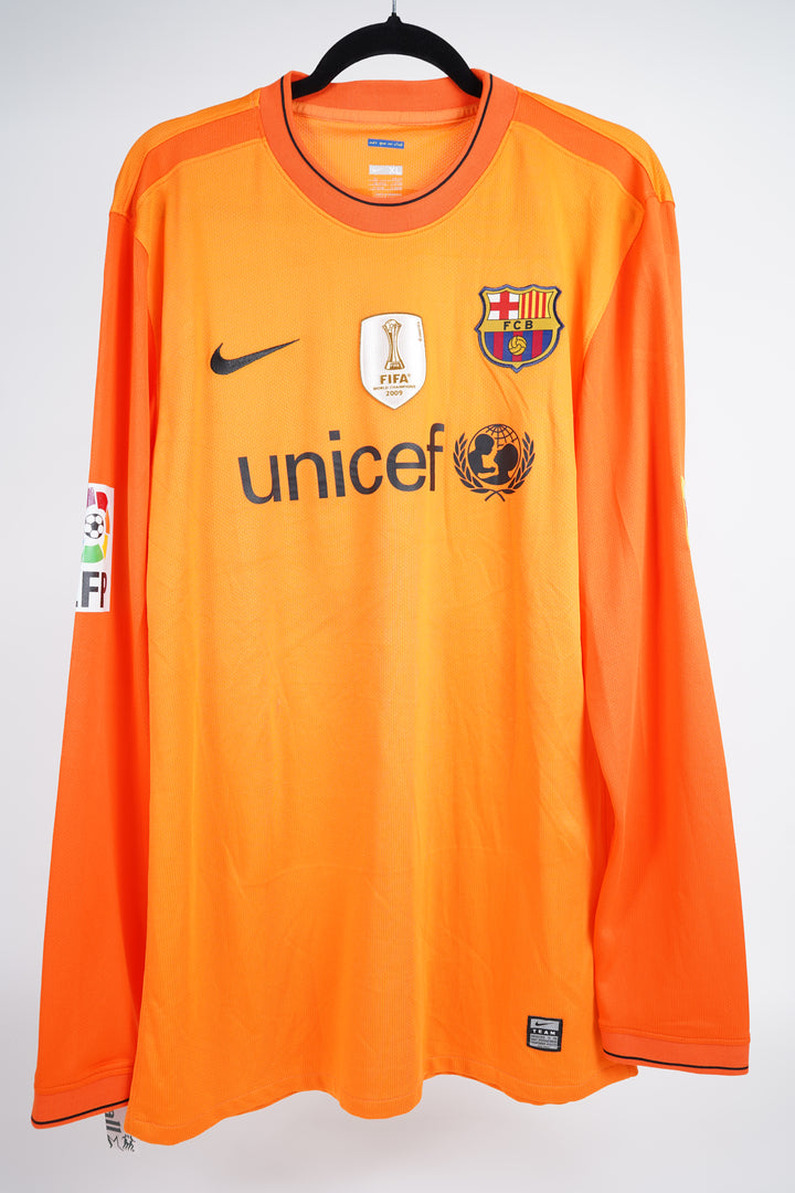 (Matchworn) Barcelona 2008-2009 #13 Pinto - XL (8/10)