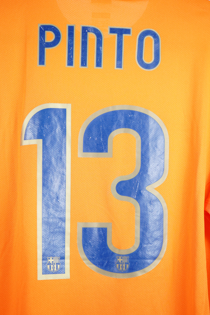 (Matchworn) Barcelona 2008-2009 #13 Pinto - XL (8/10)