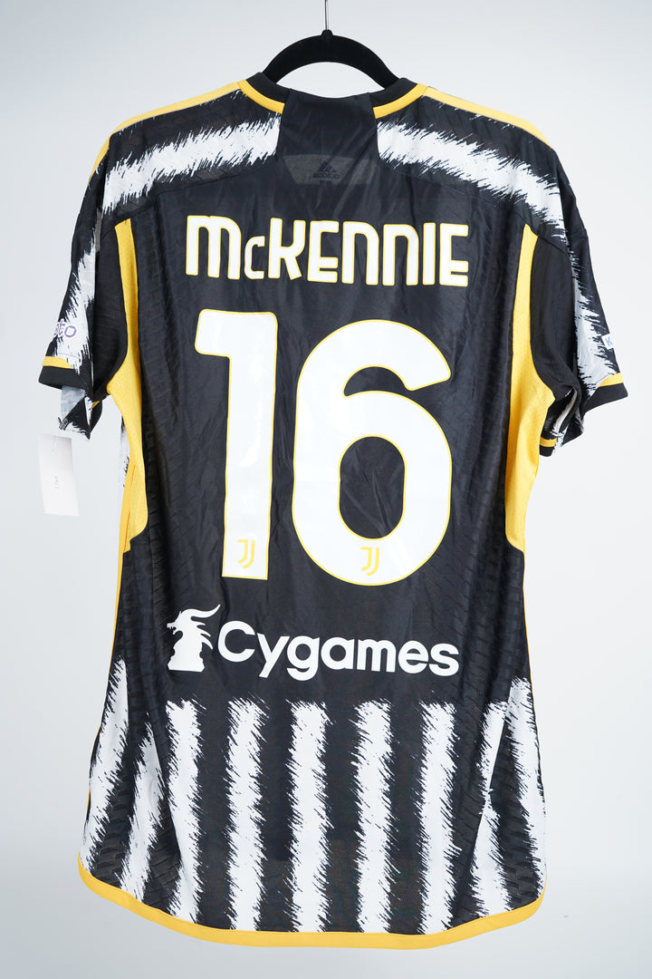 (Utileria) Juventus 2023-2024 #16 McKennie - L (9/10)