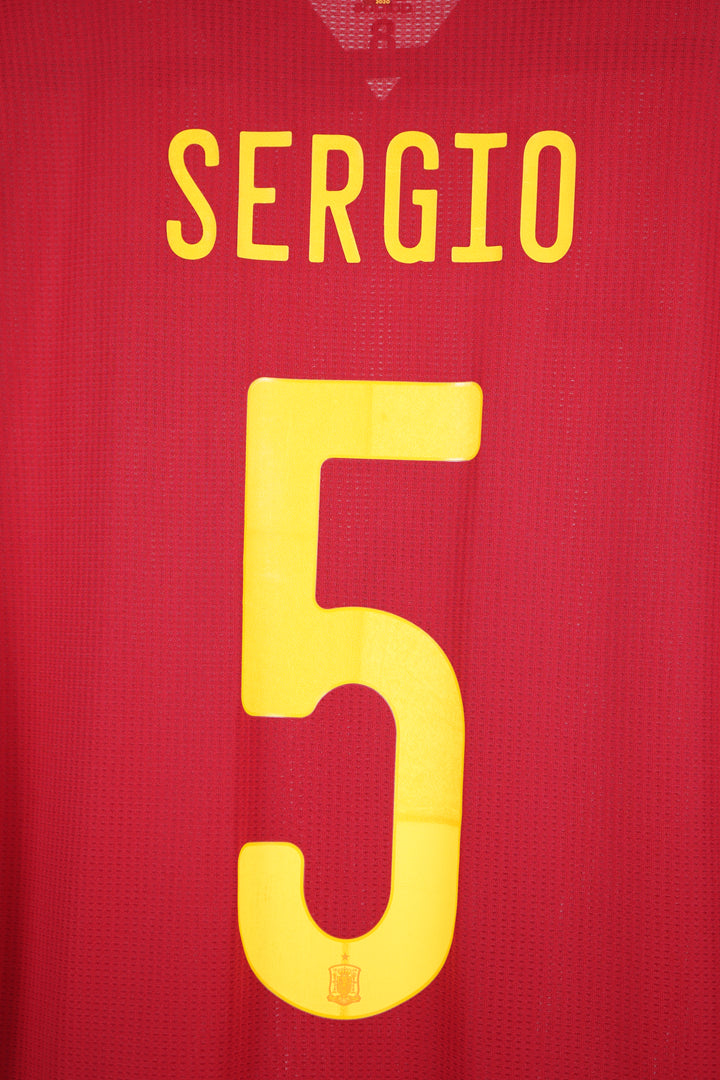 (Match Issue) España 2021 Sergio Busquets 5 - L (9/10)