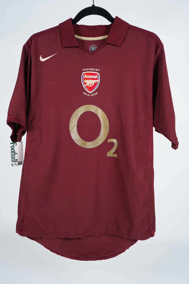 Arsenal 2005-2006 #10 Bergkamp - M (8/10)