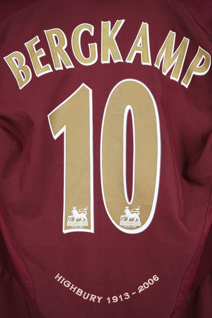 Arsenal 2005-2006 #10 Bergkamp - M (8/10)
