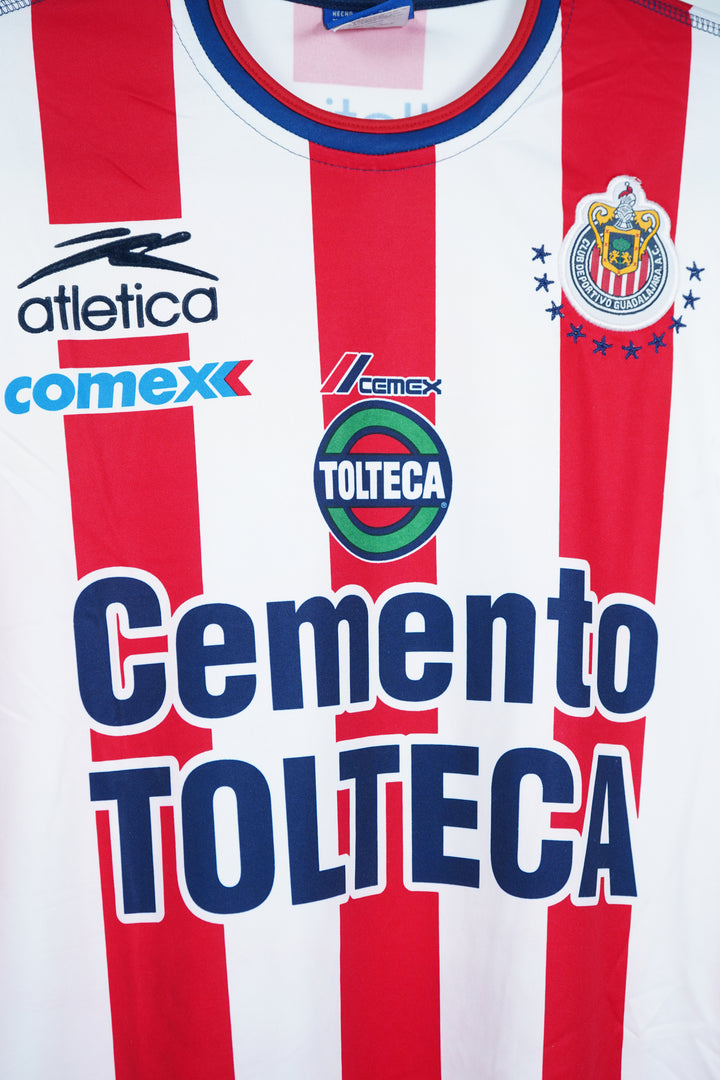 (Utileria) Chivas 2002-2003 #8 Alberto Medina - S (9/10)