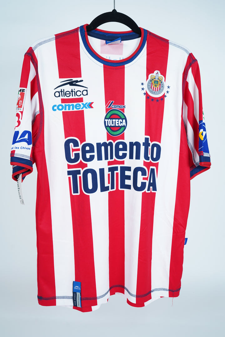 (Utileria) Chivas 2002-2003 #8 Alberto Medina - S (9/10)