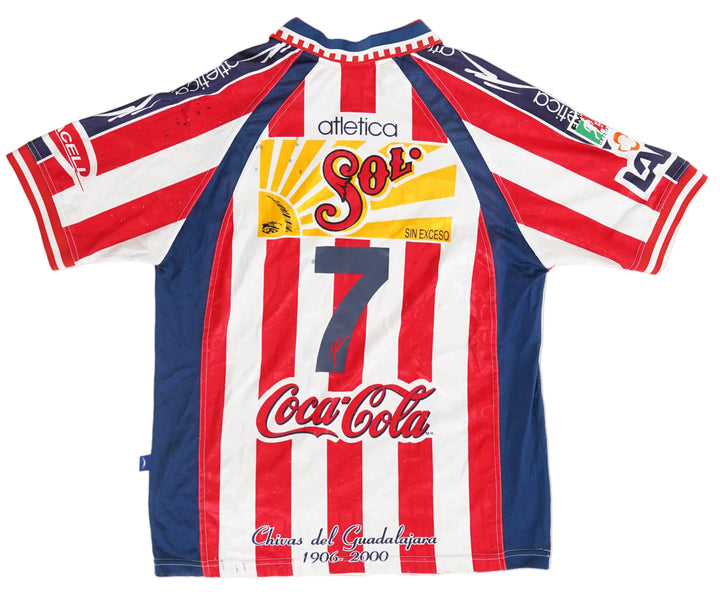 (Utileria) Chivas 1999-2000 #7 Eustacio Rizo - S (8/10)