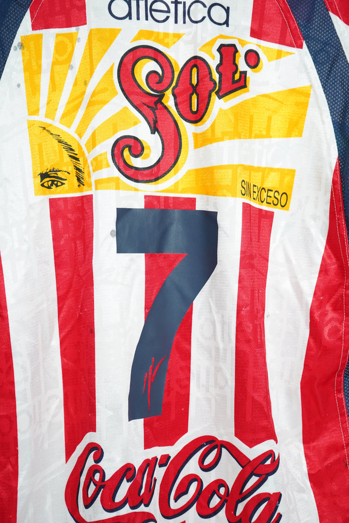 (Utileria) Chivas 1999-2000 #7 Eustacio Rizo - S (8/10)