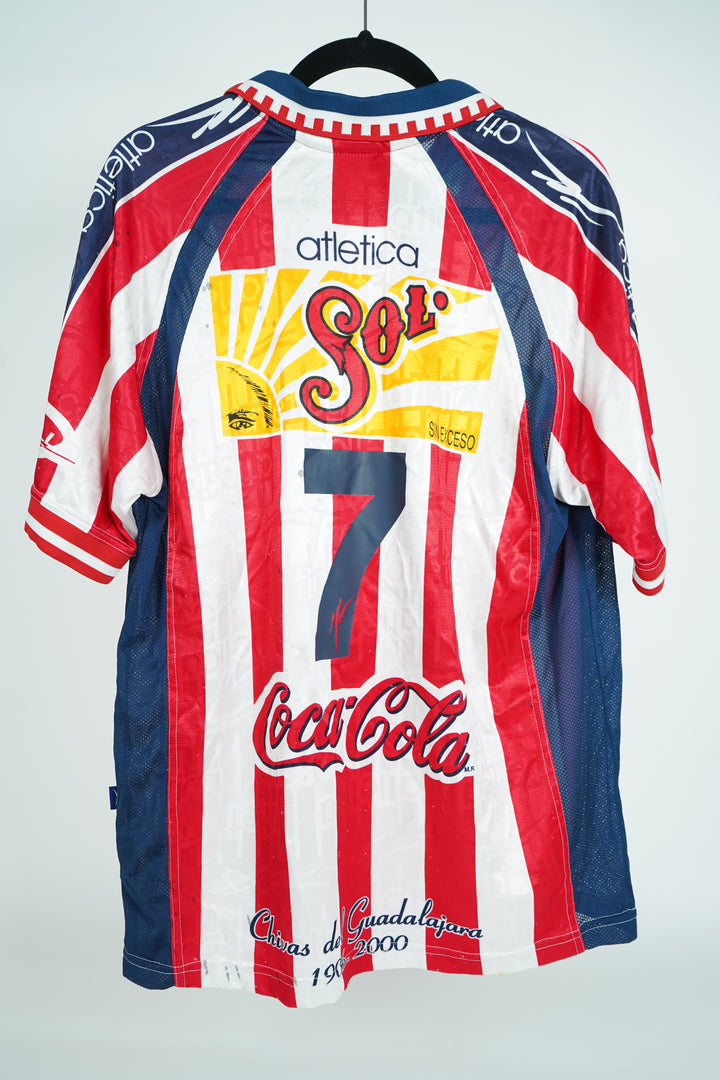 (Utileria) Chivas 1999-2000 #7 Eustacio Rizo - S (8/10)