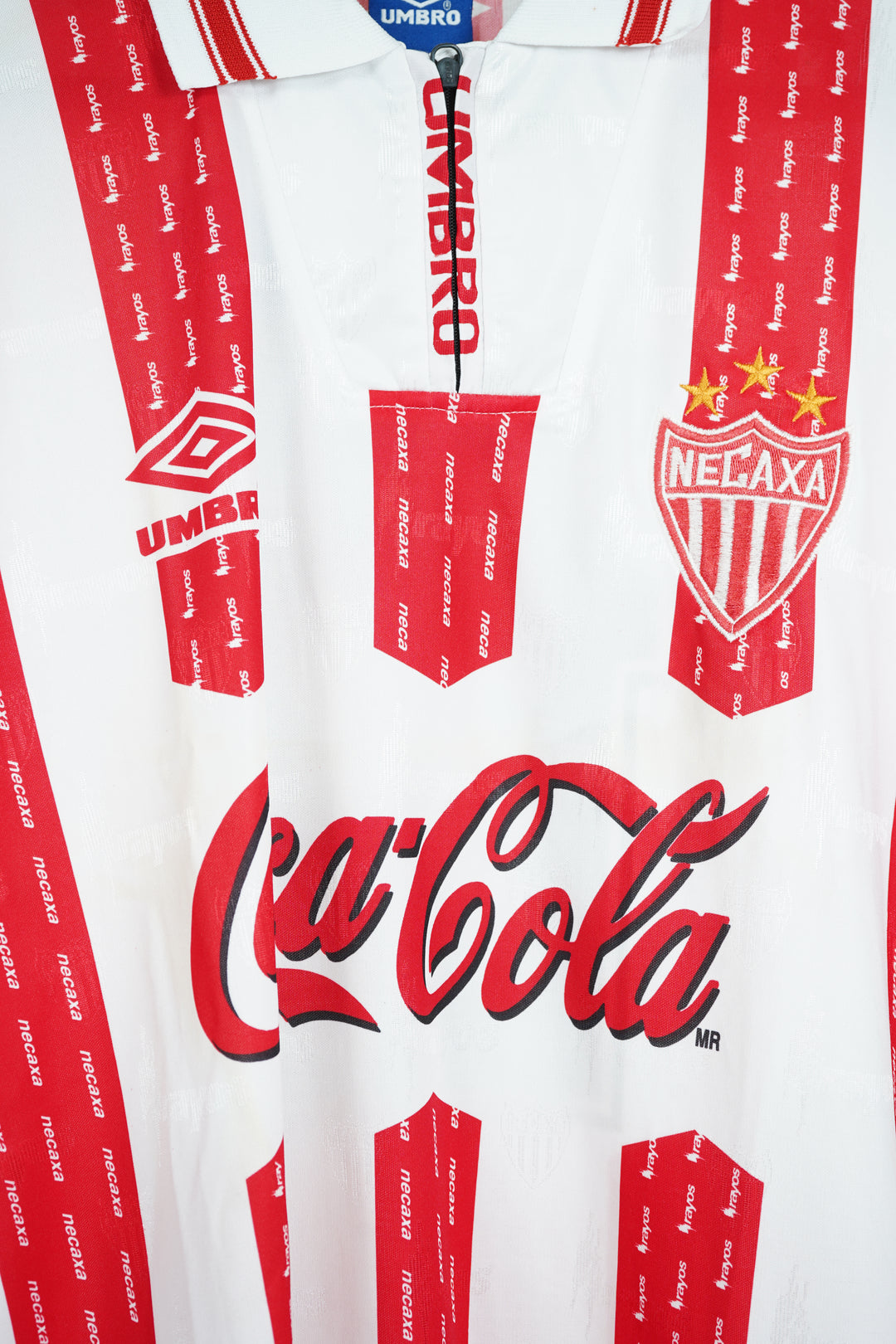 (Utileria) Necaxa 1998-1999 #12 Narciso Cueva - L (9/10)