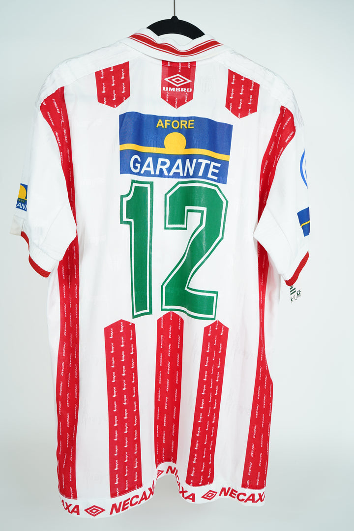 (Utileria) Necaxa 1998-1999 #12 Narciso Cueva - L (9/10)
