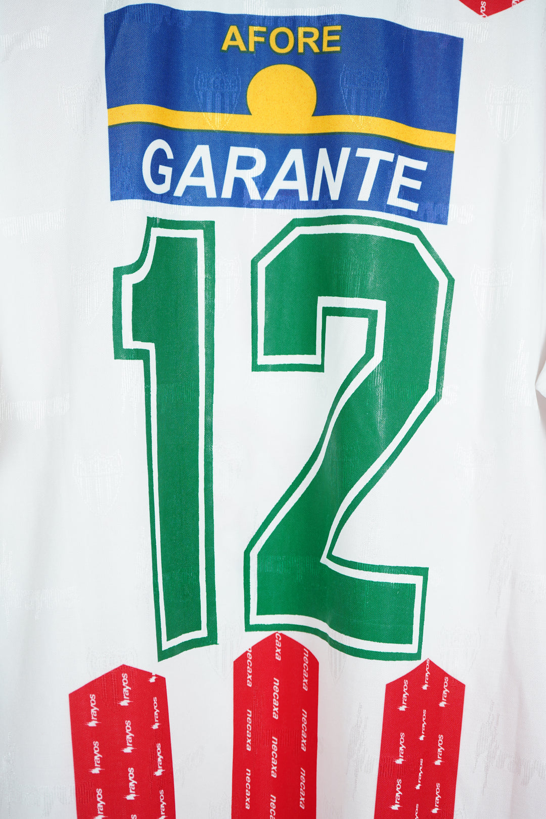 (Utileria) Necaxa 1998-1999 #12 Narciso Cueva - L (9/10)