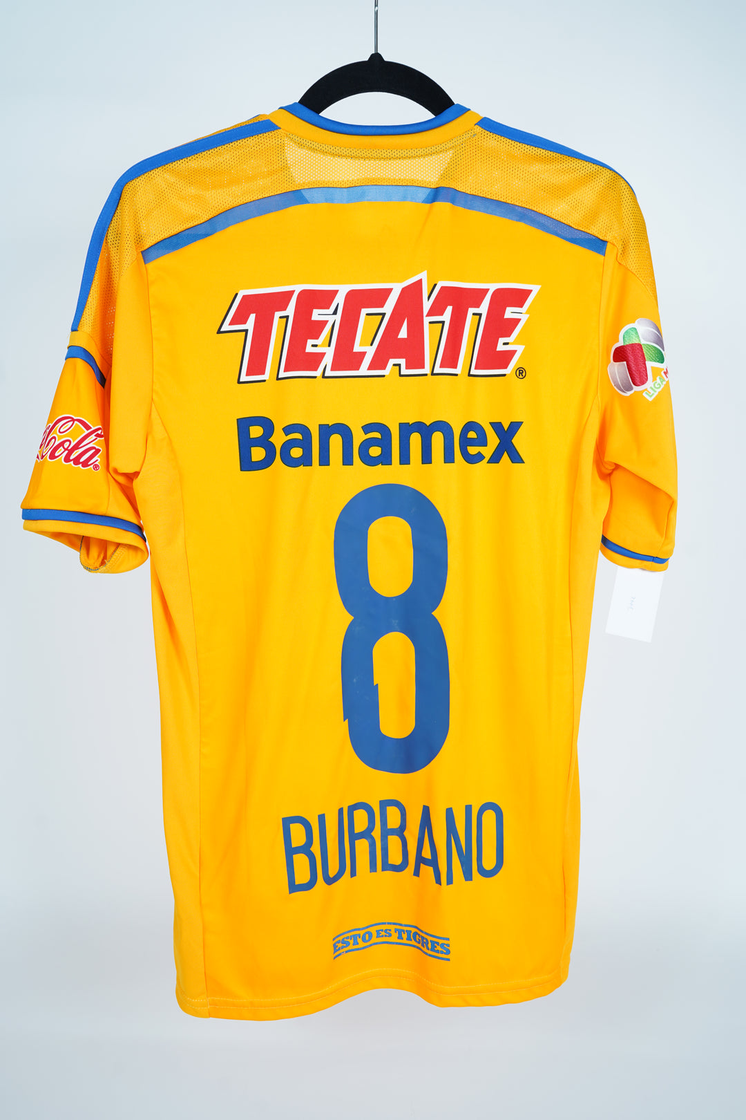 (Utileria) Tigres 2014-2015 #8 Burbano - S (9/10)