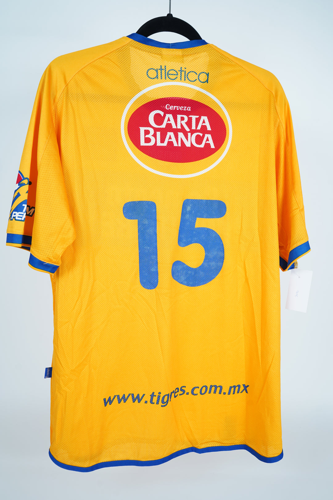 (Utileria) Tigres 2002-2003 #15 Alex Mineiro - XL (8/10)