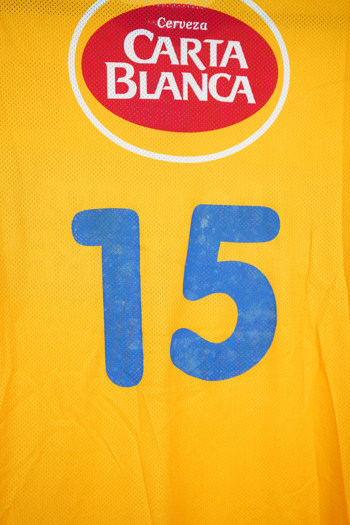 (Utileria) Tigres 2002-2003 #15 Alex Mineiro - XL (8/10)