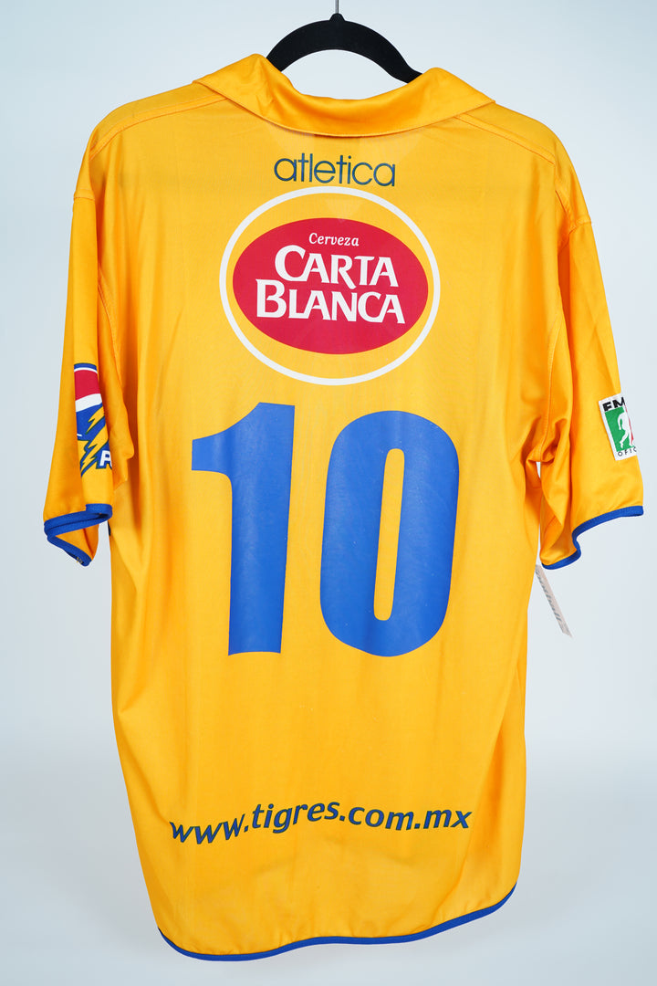 (Utileria) Tigres 2003-2004 #10 Walter Gaitan - L (8/10)