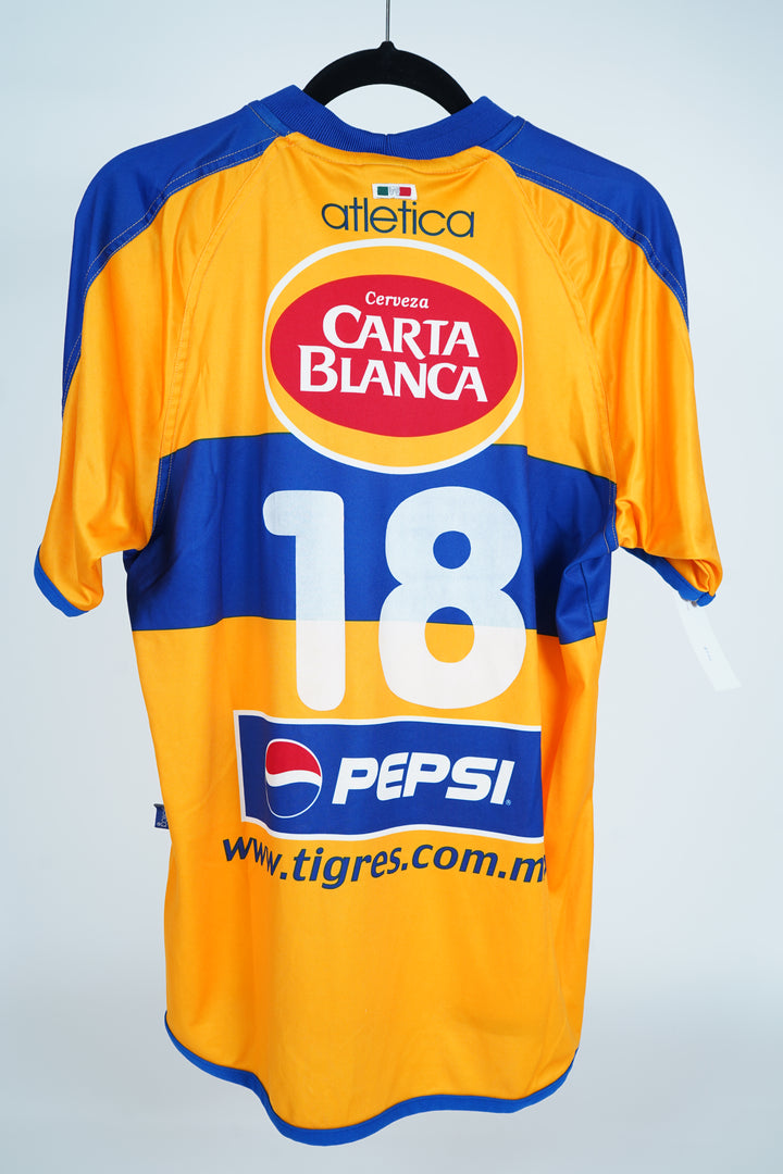 (Utileria) Tigres 2001-2002 #18 Irenio - M (9/10)