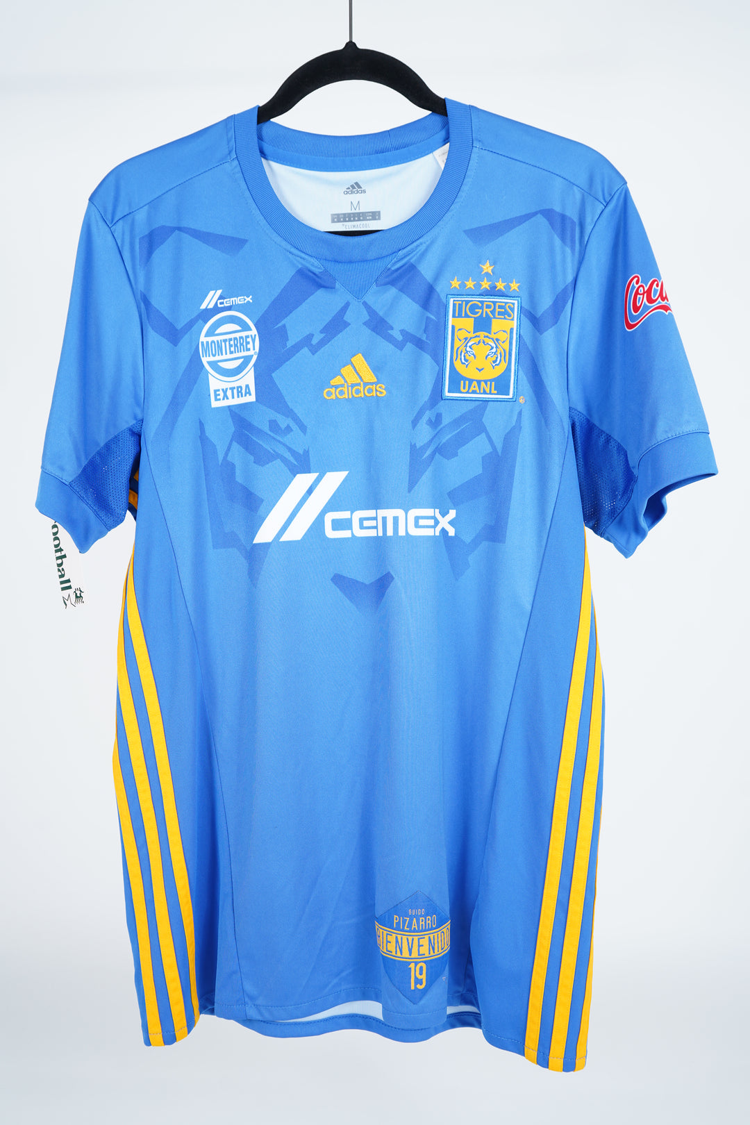 (Utileria) Tigres 2017-2018 #19 Pizarro - M (9/10)