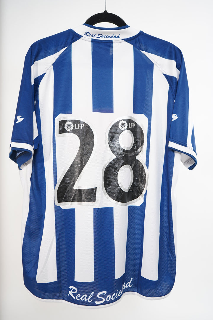 (Utileria) Real Sociedad 2002-2003 #28 - L (8/10)