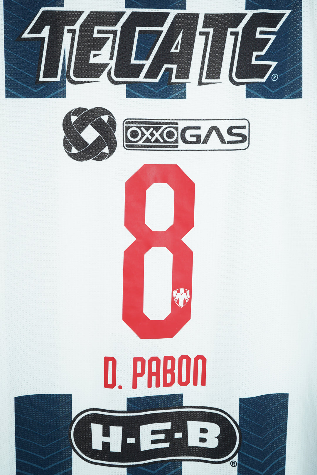 Rayados 2018-2019 #8 Pabon - S (8/10)