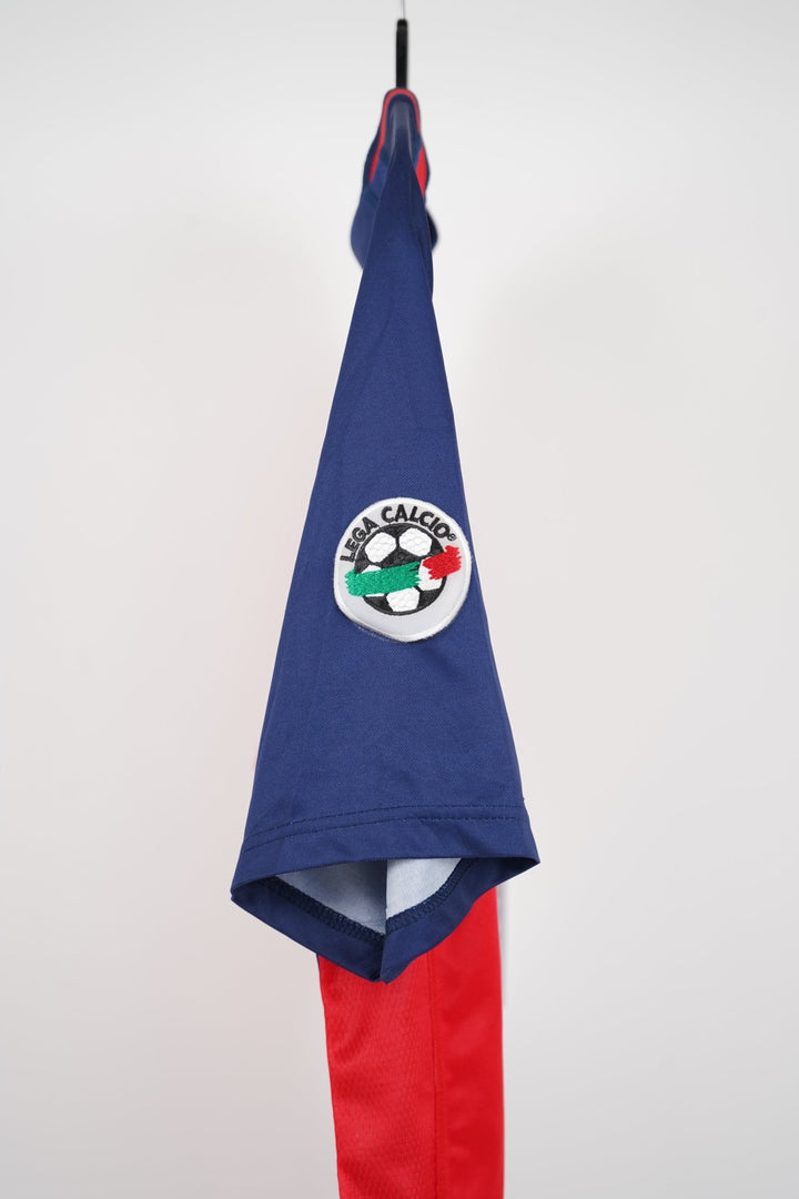 (Matchworn) Cagliari Calcio 2001 - 2002 David Suazo 9 "El Rey David" - The Football Room Mty