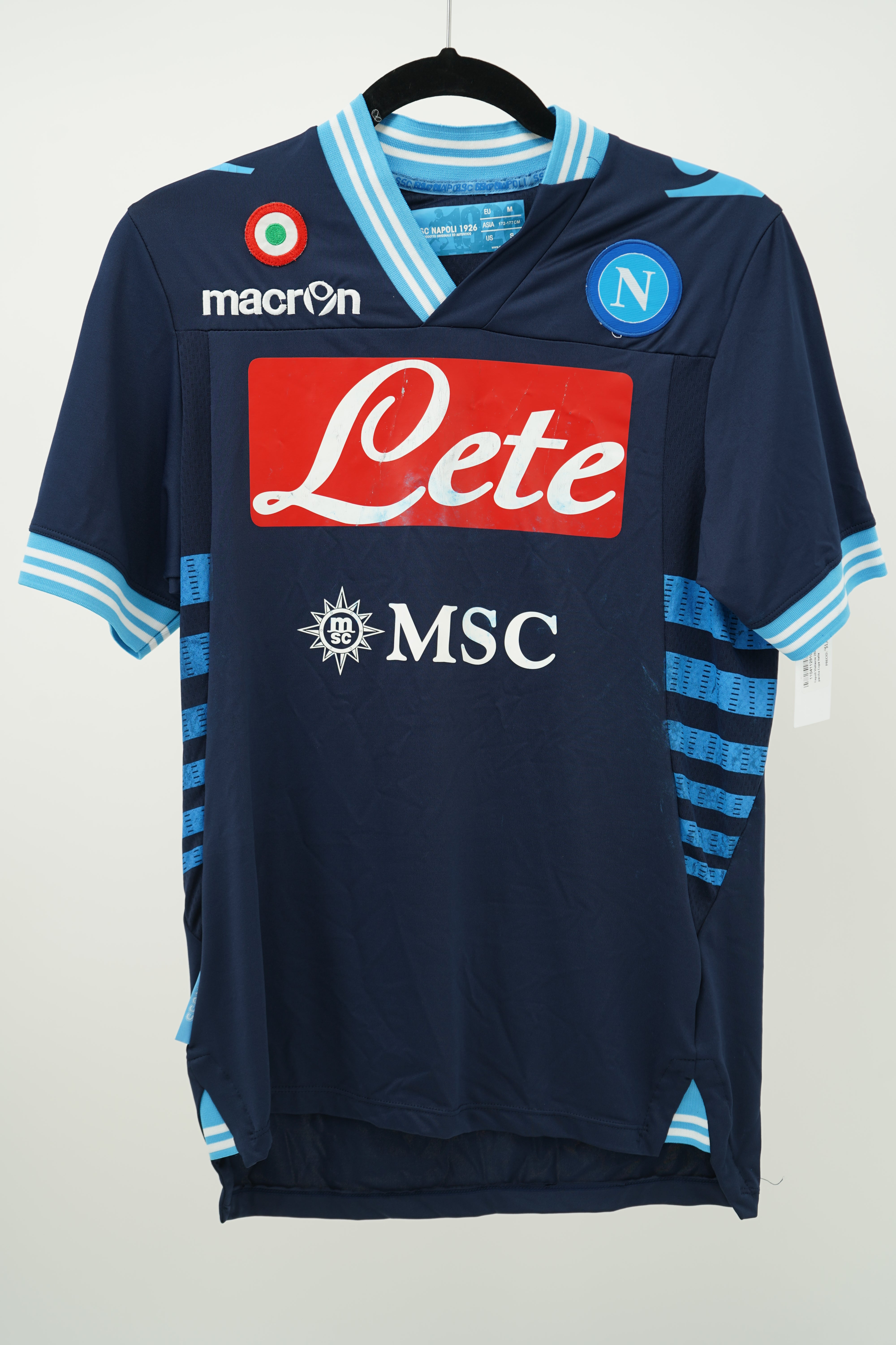 Napoli Visitante 2012-2013 c/ parche Copa Italia
