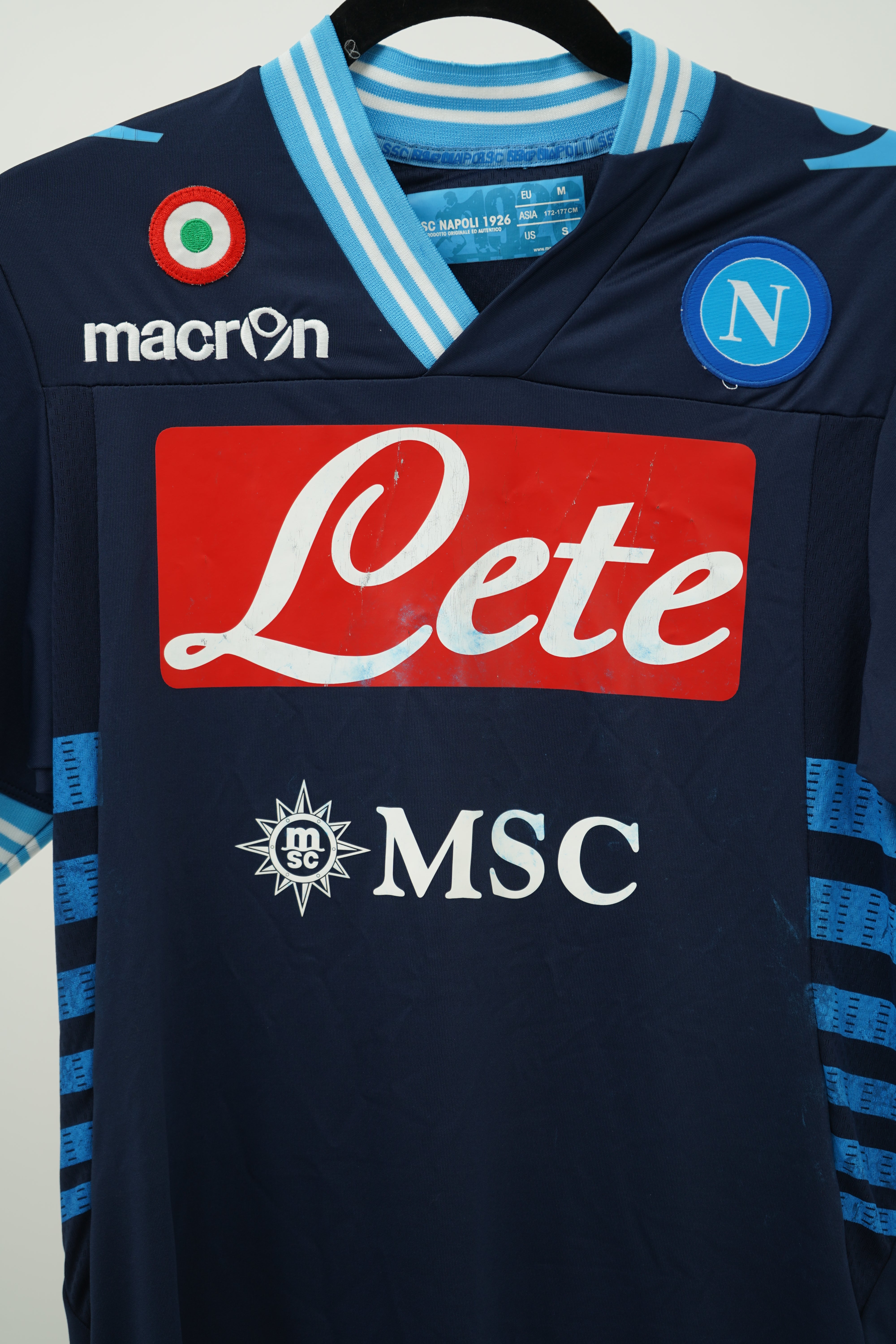 Napoli Visitante 2012-2013 c/ parche Copa Italia