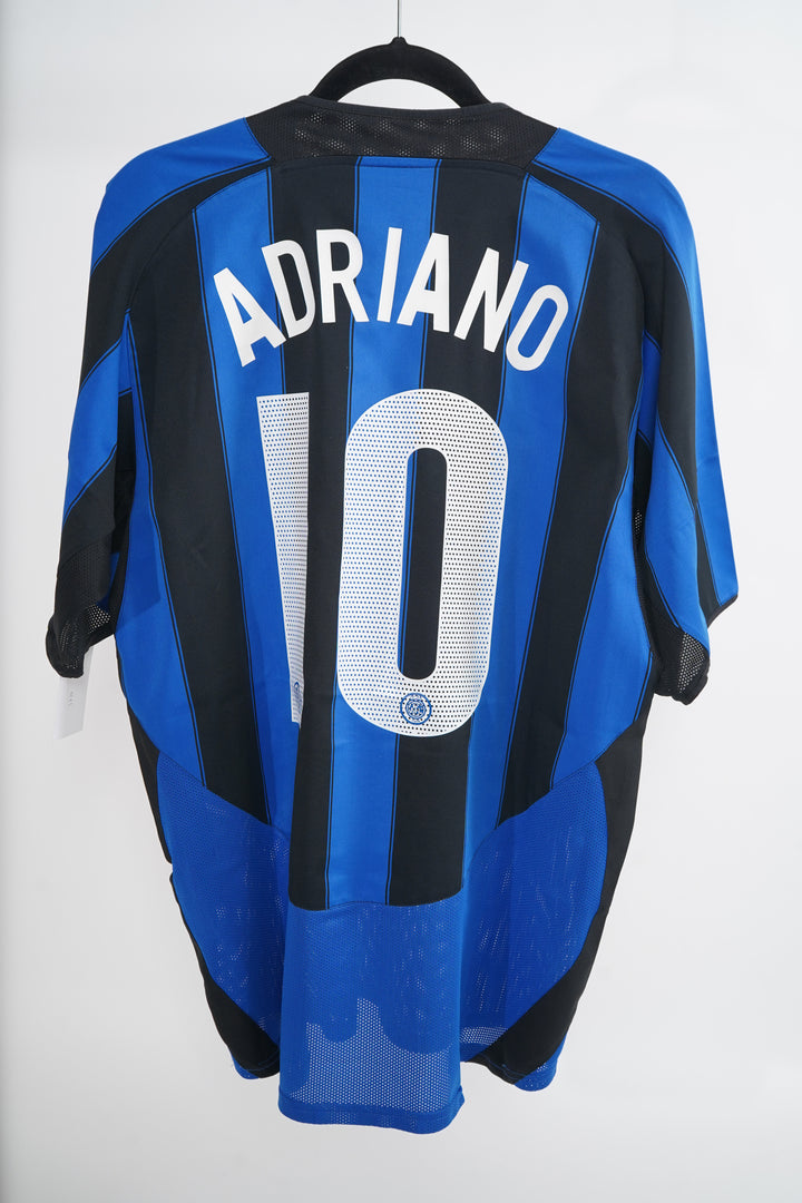 Inter Milan 2003-04 - Adriano #10 - L (7/10)