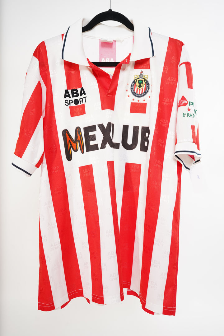 (Usada en Juego) Chivas 1995-1996 #10 Gustavo Napoles - L (8/10)