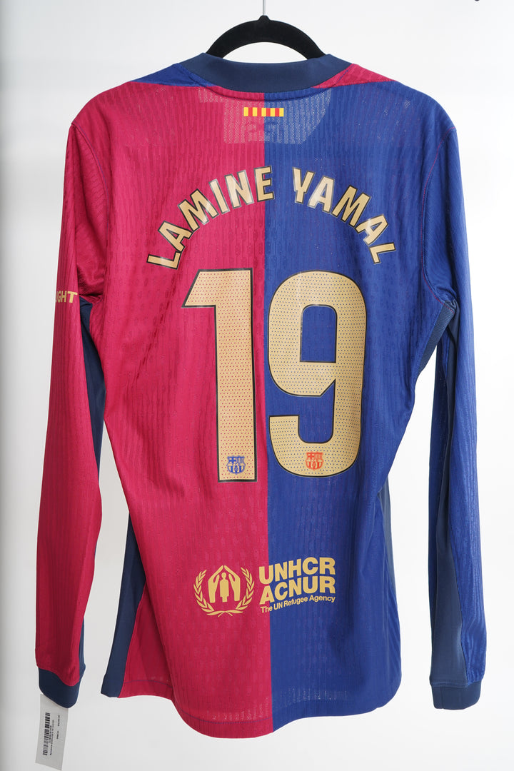 (Player Issue) Barcelona 2024-2025 #19 Lamine Yamal - M (10/10)