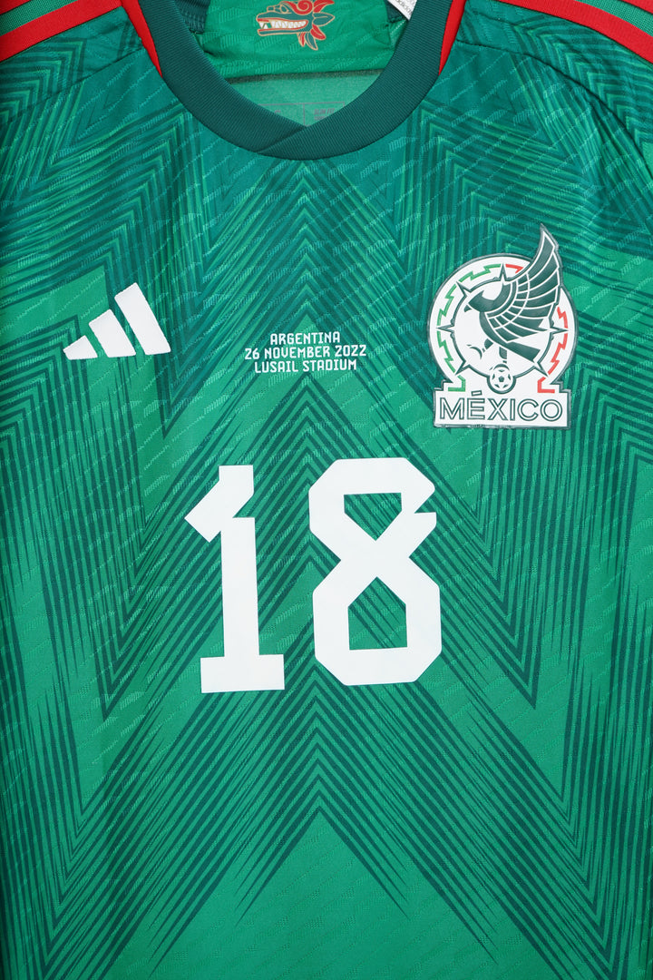 (MatchIssued) Mexico 2022 #18 A.Guardado - S (9/10)