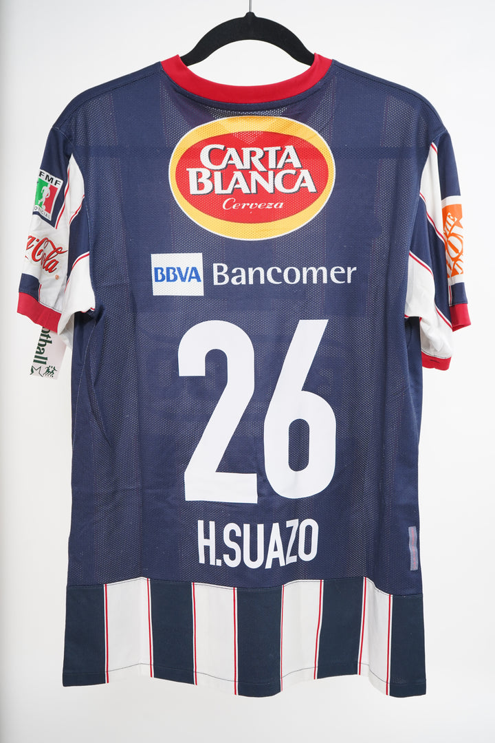(Utileria) Rayados 2009-10 - H.Suazo #26 - M (8/10)
