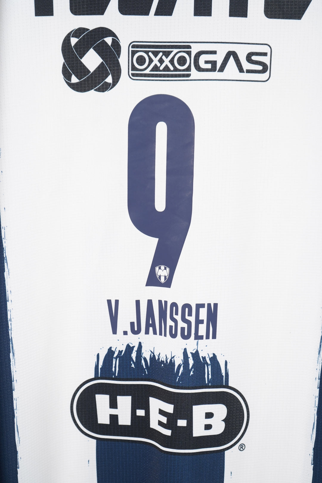 (Utileria) Rayados 2020-21 - V.Janssen #9 - XL (9/10)