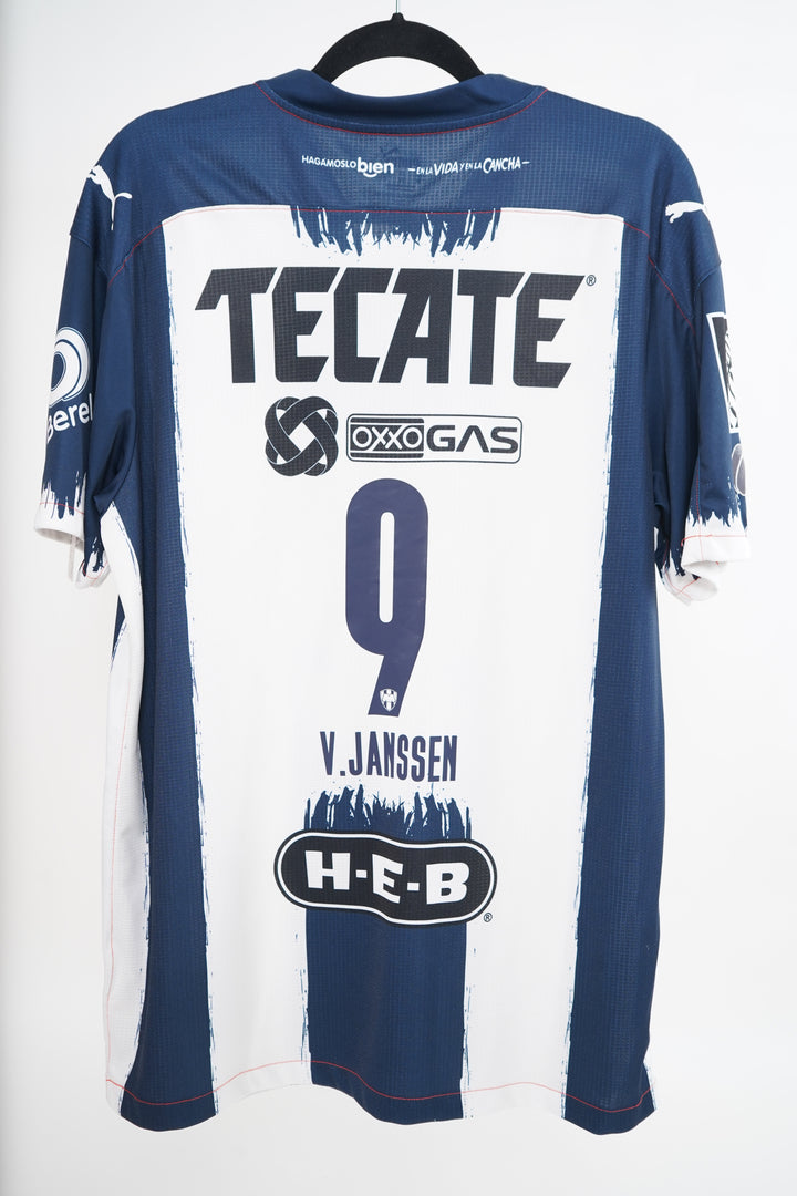 (Utileria) Rayados 2020-21 - V.Janssen #9 - XL (9/10)
