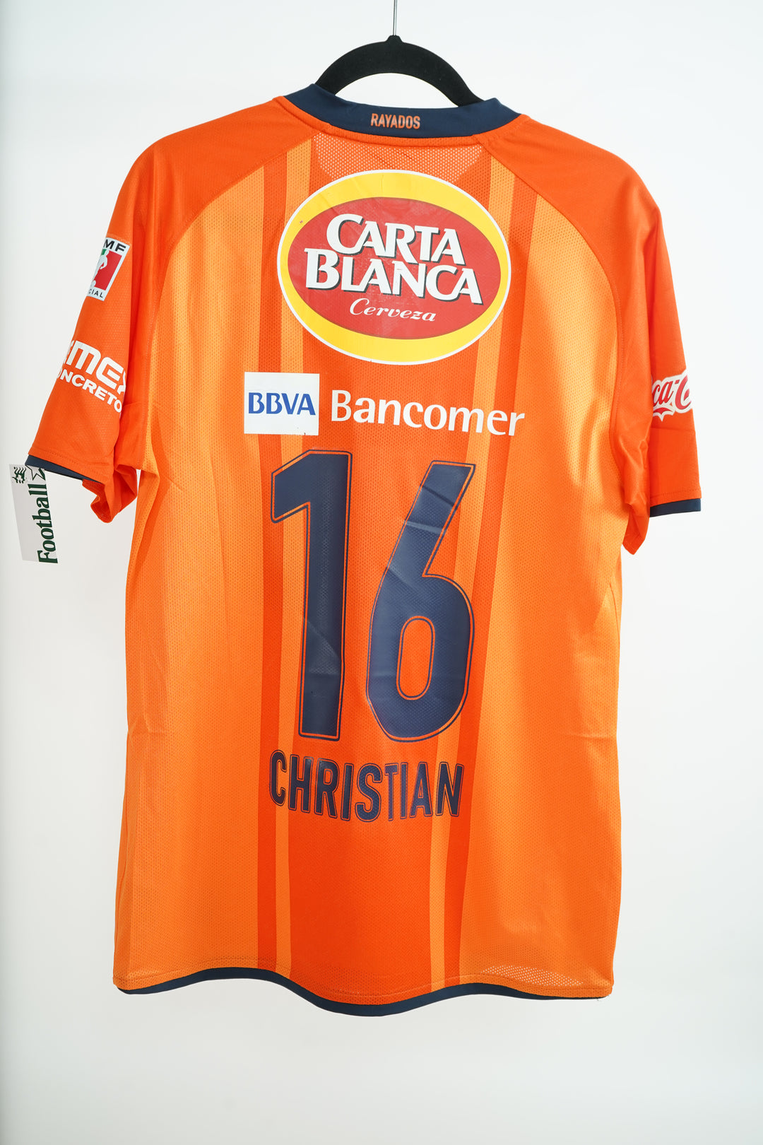 (Utileria) Rayados 2008-09 - Christian #16 - M (6/10)