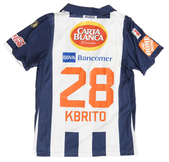 (Utileria) Rayados 2010-11 - Kbrito #28 - M (8/10)